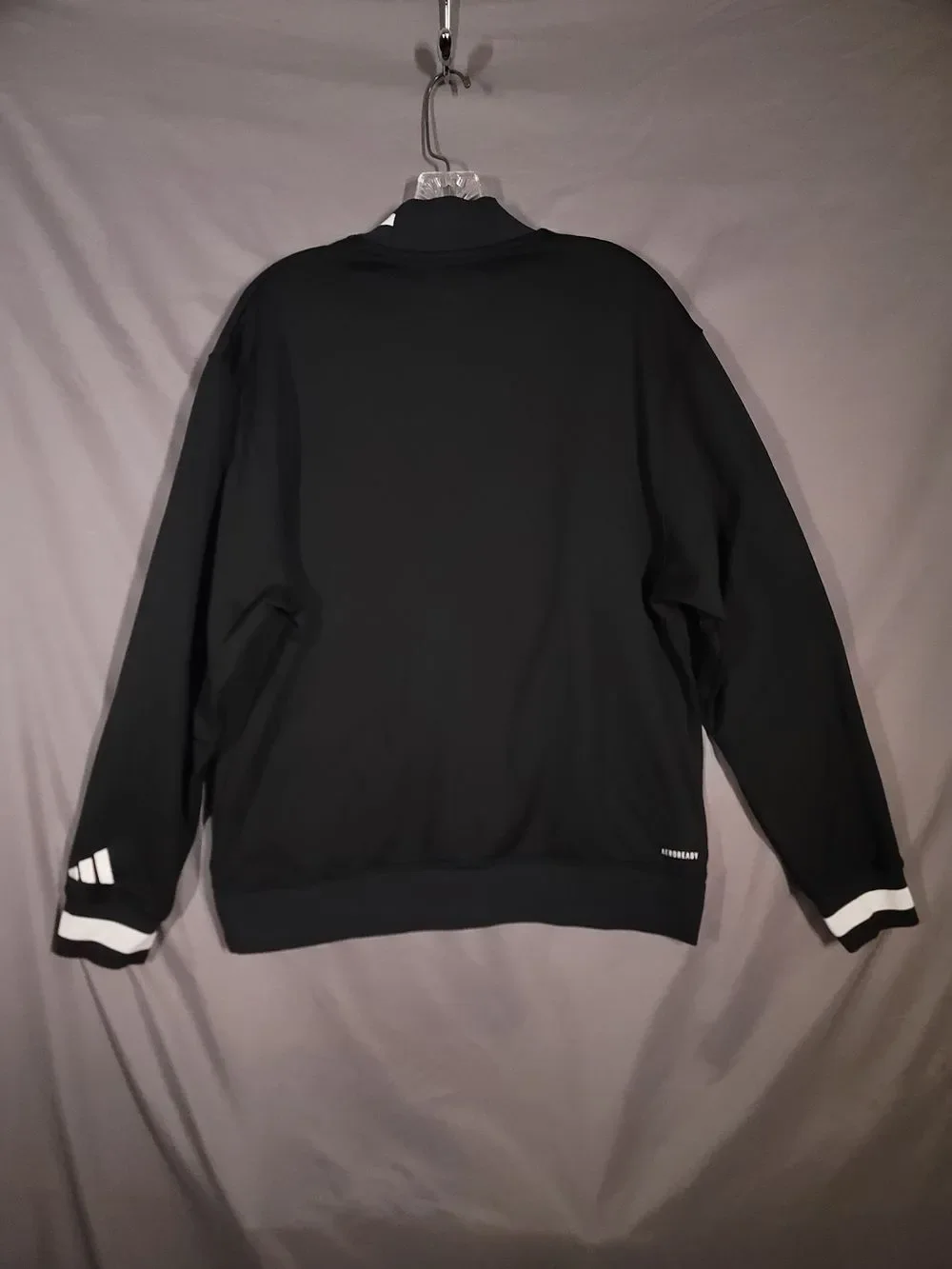 Adidas Aeroready Black Pullover Crewneck Men’s Medium Athletic Sweatshirt